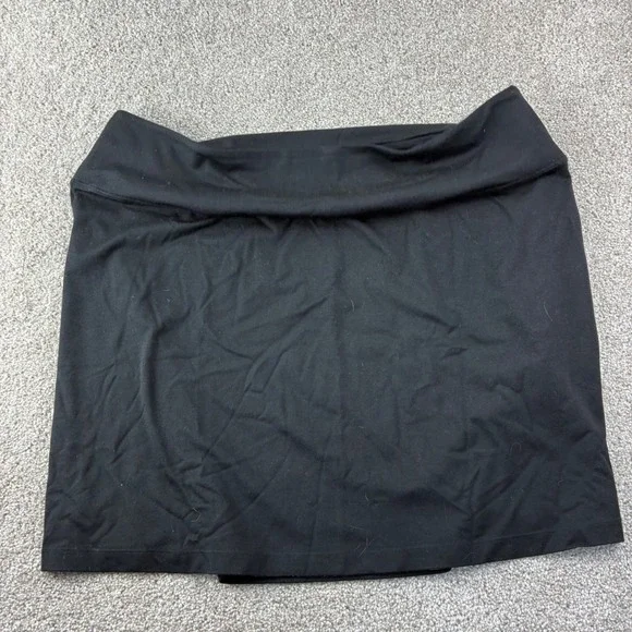 Woolx Monroe Merino Wool Skirt Black Size 2X Active Hiking Skirt Activewear - Picture 6 of 6